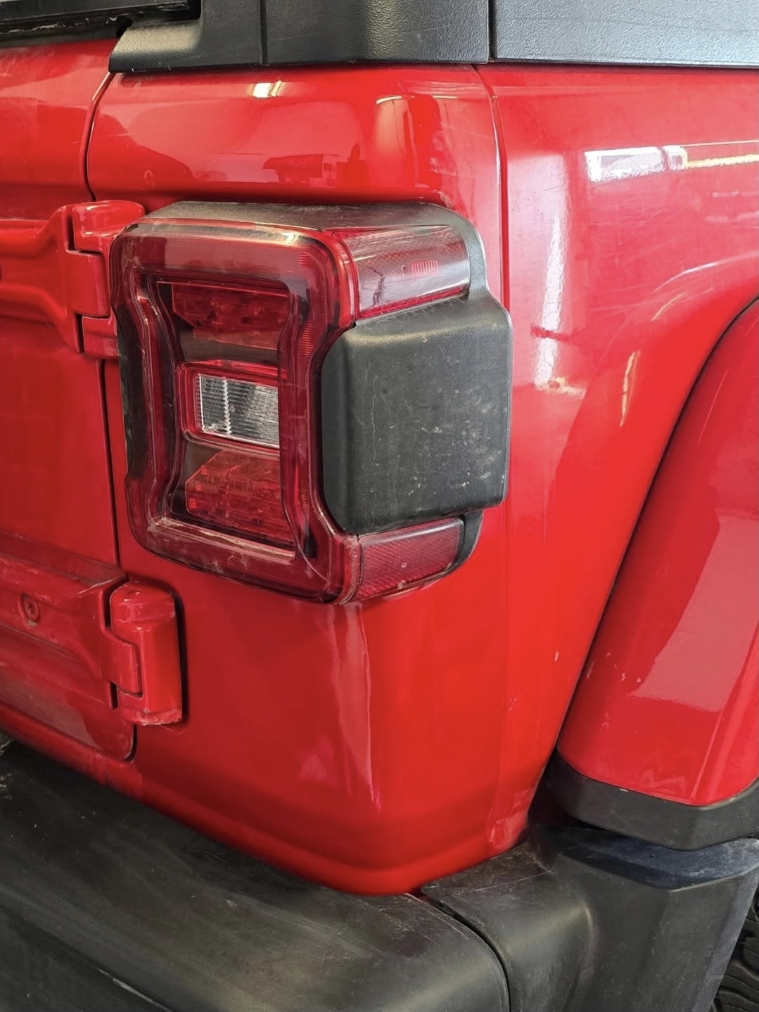 Jeep Wrangler — After (repaired quarter)